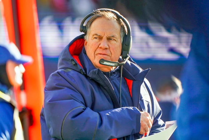 Patriots coach Bill Belichick